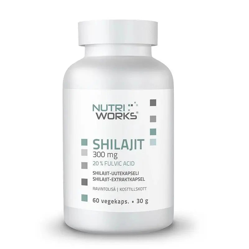 Shilajit 300 mg 60 kaps, Nutri Works