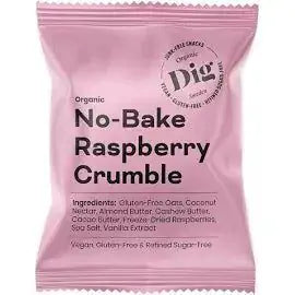 Vadelmacrumble 35 g, Dig