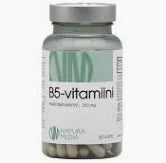 B5-vitamiini 80 kaps. Natura Media