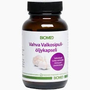 Valkosipuliöljykapseli Vahva 90 kaps, Biomed