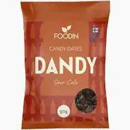 Karkkitaateli Dandy Candy Dates, Sour Cola 90g, Foodin