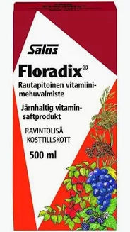 Salus Floradix 500ml rautavalmiste, Salus