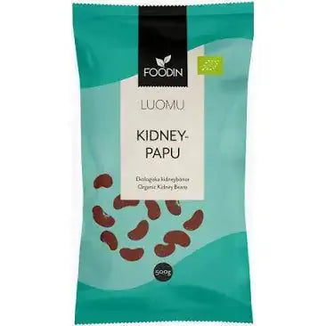 Kidneypapu, Luomu 500 g, Foodin