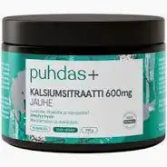 Kalsiumsitraatti 600 mg 240 g, Puhdas+