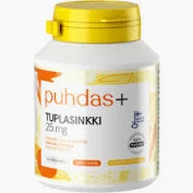 Tuplasinkki 25mg 60 kaps, Puhdas+