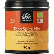 Taco spice mix Luomu 70 g, Urtekram