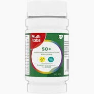 Multi-tabs 50+ Monivitamiini+ Kalsium 100 tabl, Päiväys 06/26