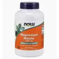 Magnesium Malate, 1000mg - 180 tabl, Now Foods