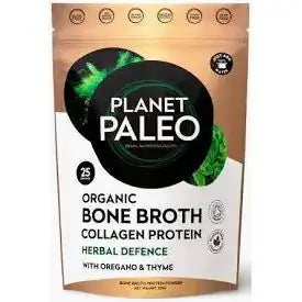 Bone Broth Herbal Defence Luomu Luuliemi 225g, Planet Paleo