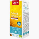 D-Toxis Detox Tehokuuri Vadelma, luomu 250ml, Ortis