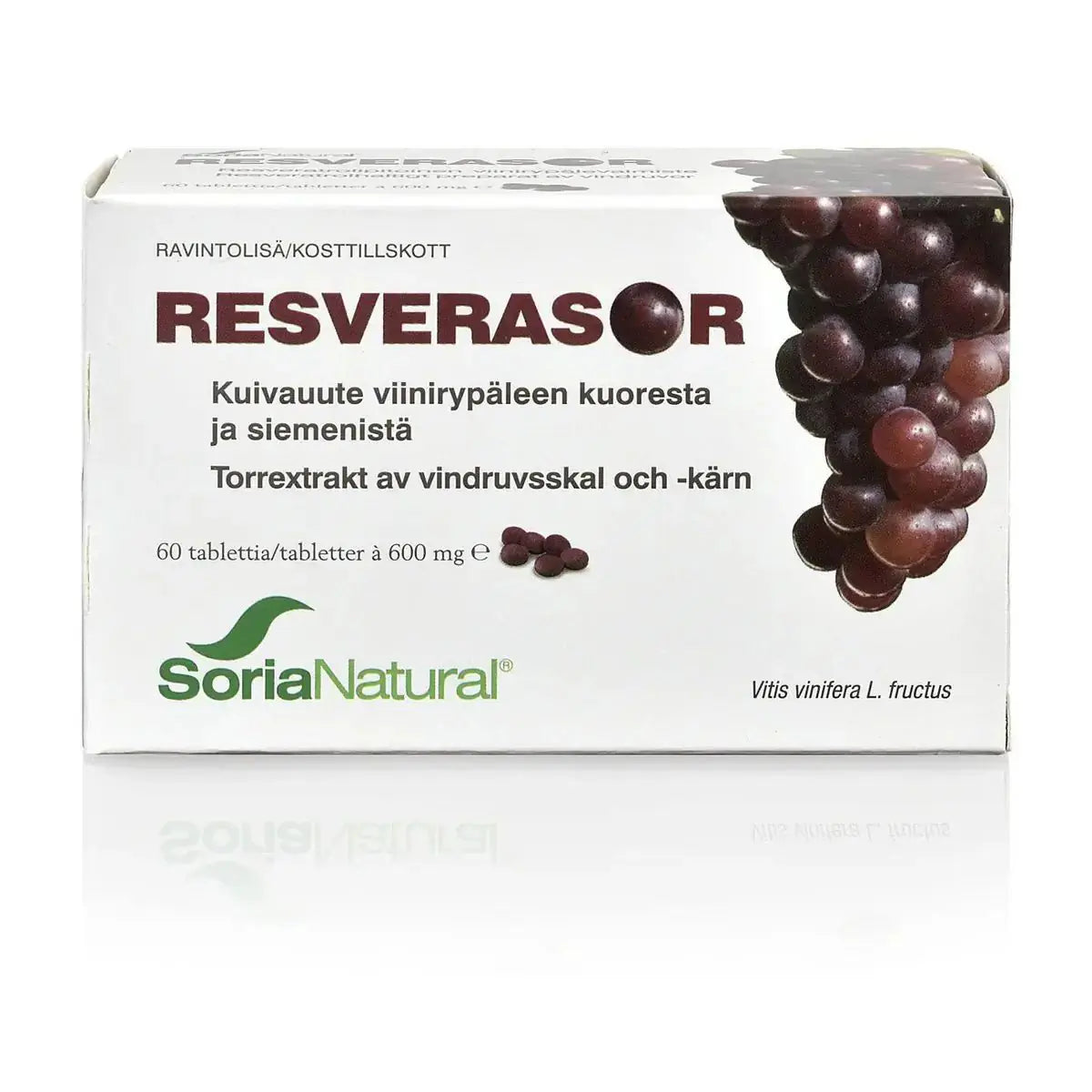 Resverasor Resveratroli 60tabl, Soria Natural