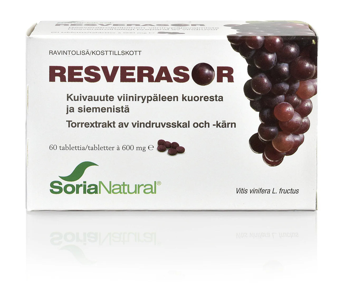 Resverasor Resveratroli 60tabl, Soria Natural