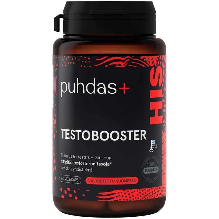 Testobooster 60 vegekaps, Puhdas+