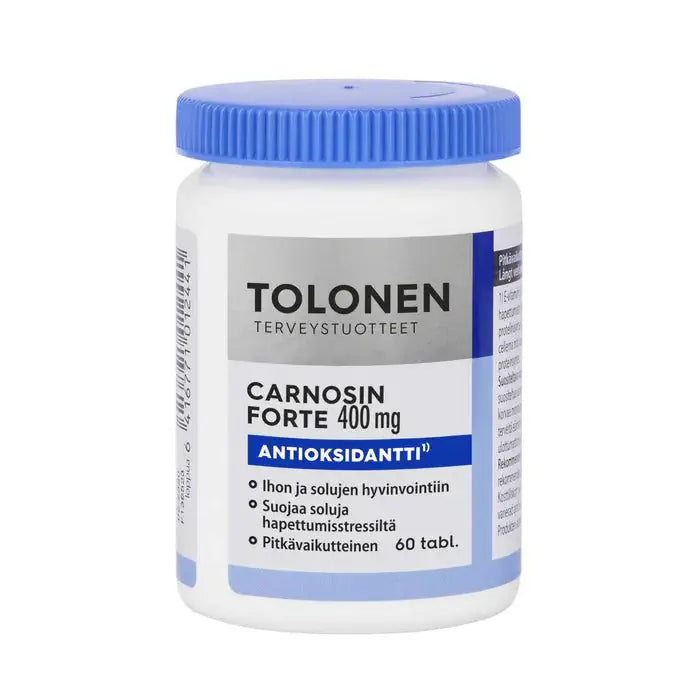 Carnosin Forte 400 mg 60 tabl Tolonen - ERÄ 08/2026