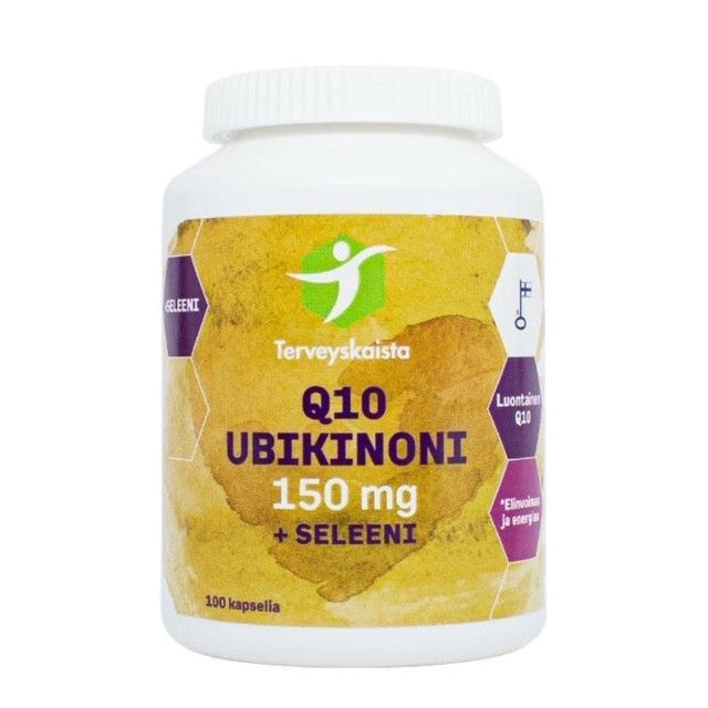Ubikinoni 150mg+seleeni, Terveyskaista