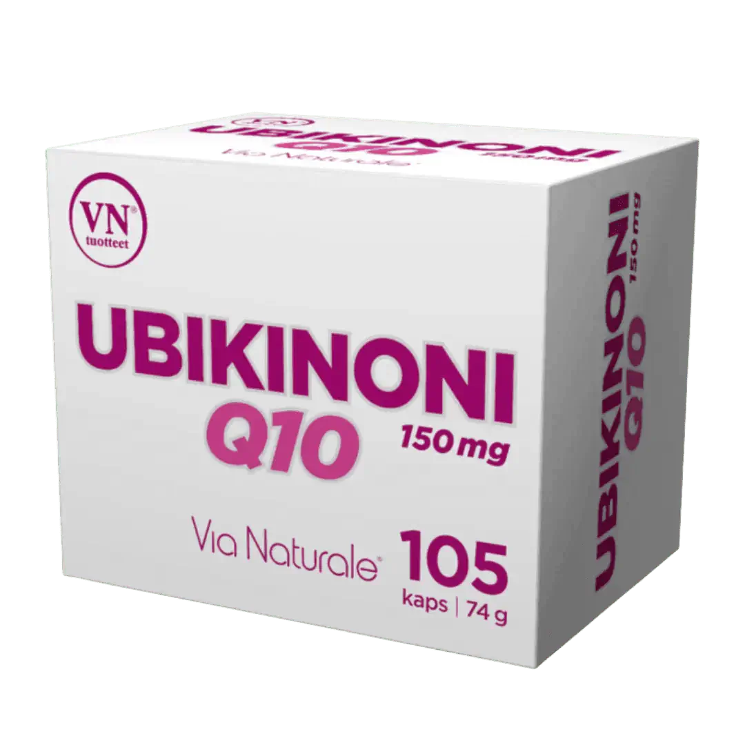 Ubikinoni Q10 150mg 105 kaps, Via Naturale