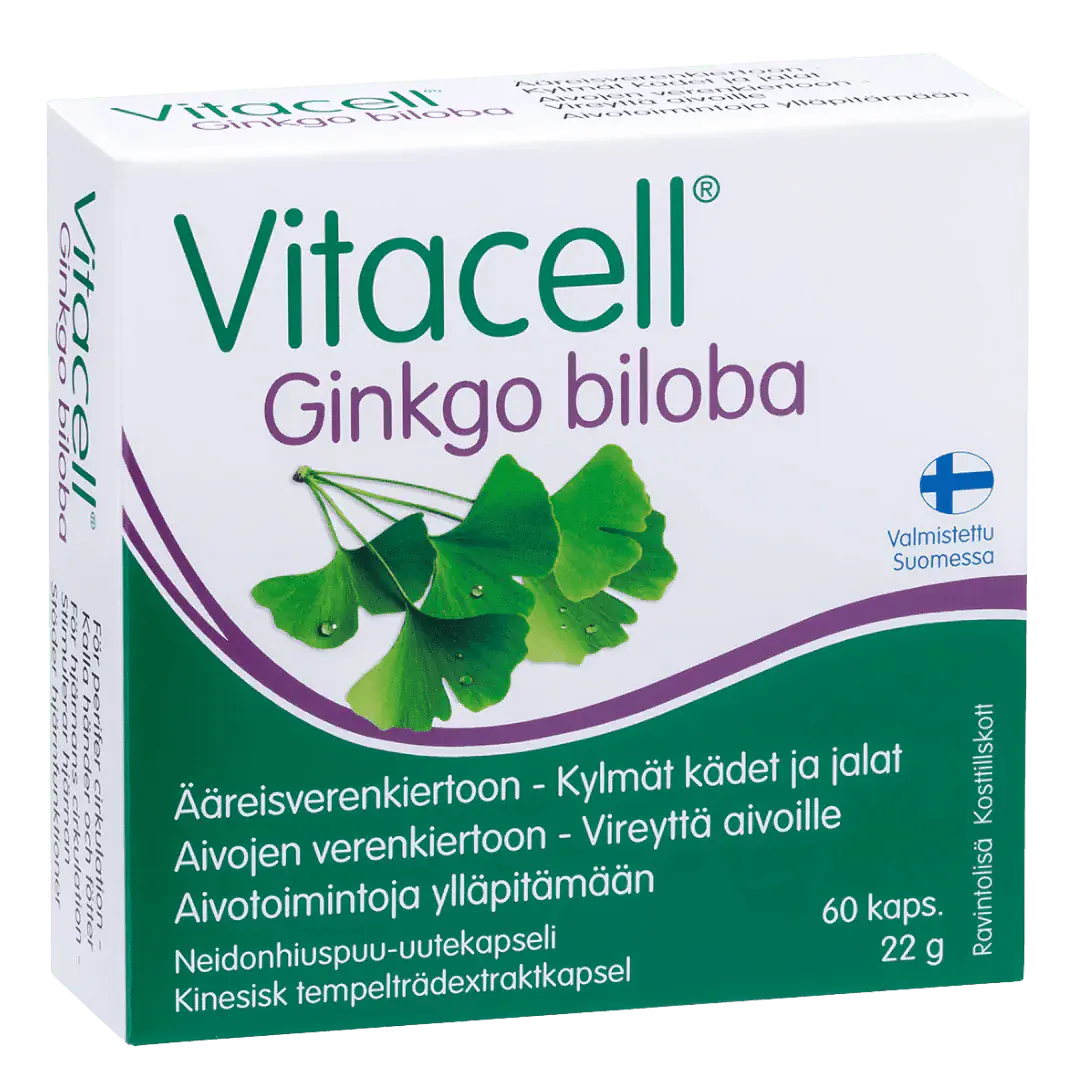 Vitacell Ginkgo Biloba 60 kaps.