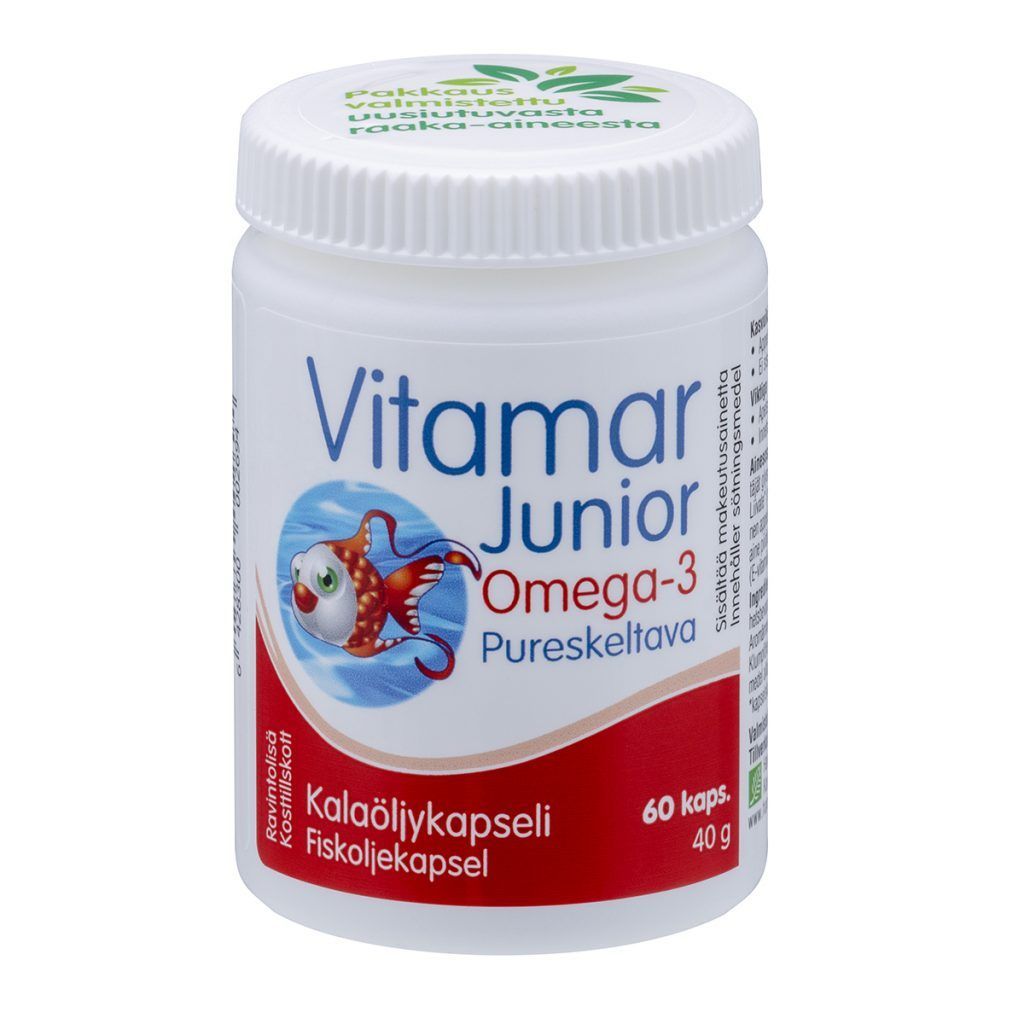 Vitamar Junior Omega-3 60 kaps.