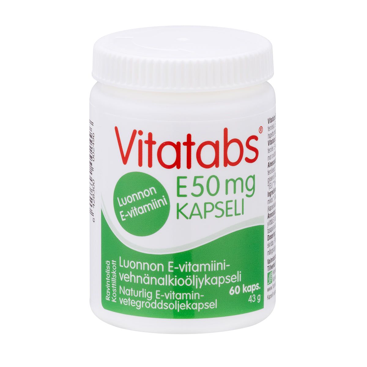 Vitatabs E 50 mg 60 kaps.