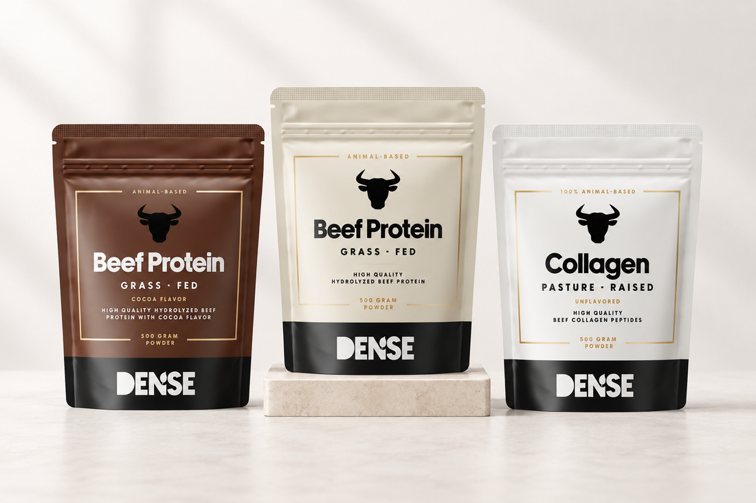 DENSE – Puhtaampaa proteiinia, parempia tuloksia.