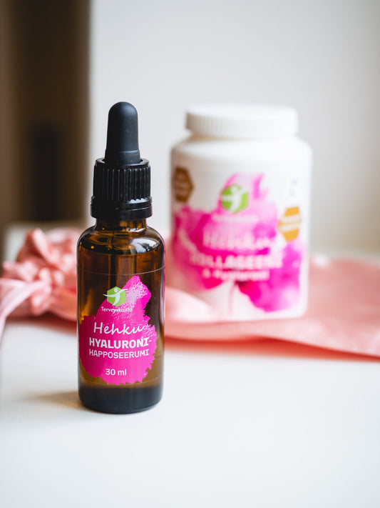Hehku Hyaluronihapposeerumi 30 ml – tehokas kosteutus iholle