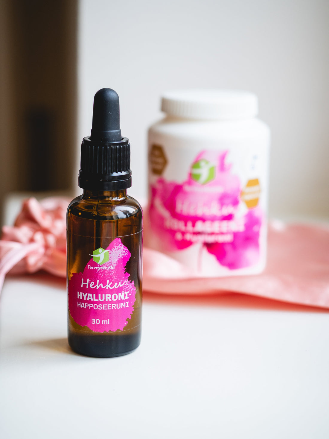 Hehku Hyaluronihapposeerumi 30 ml – tehokas kosteutus iholle
