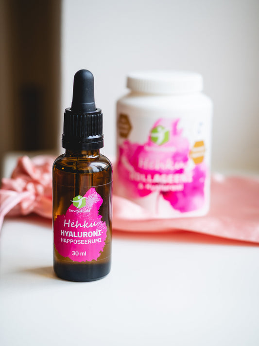 Hehku Hyaluronihapposeerumi 30 ml – tehokas kosteutus iholle