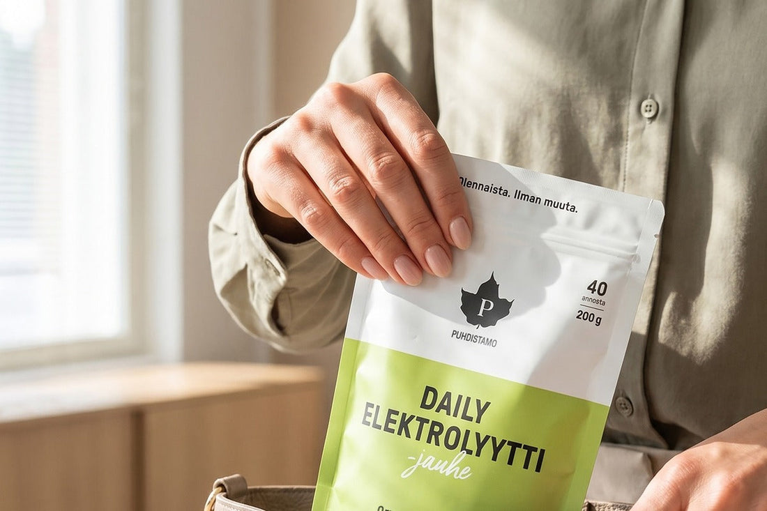 Väsyttääkö iltapäivällä? Muista nesteytys!