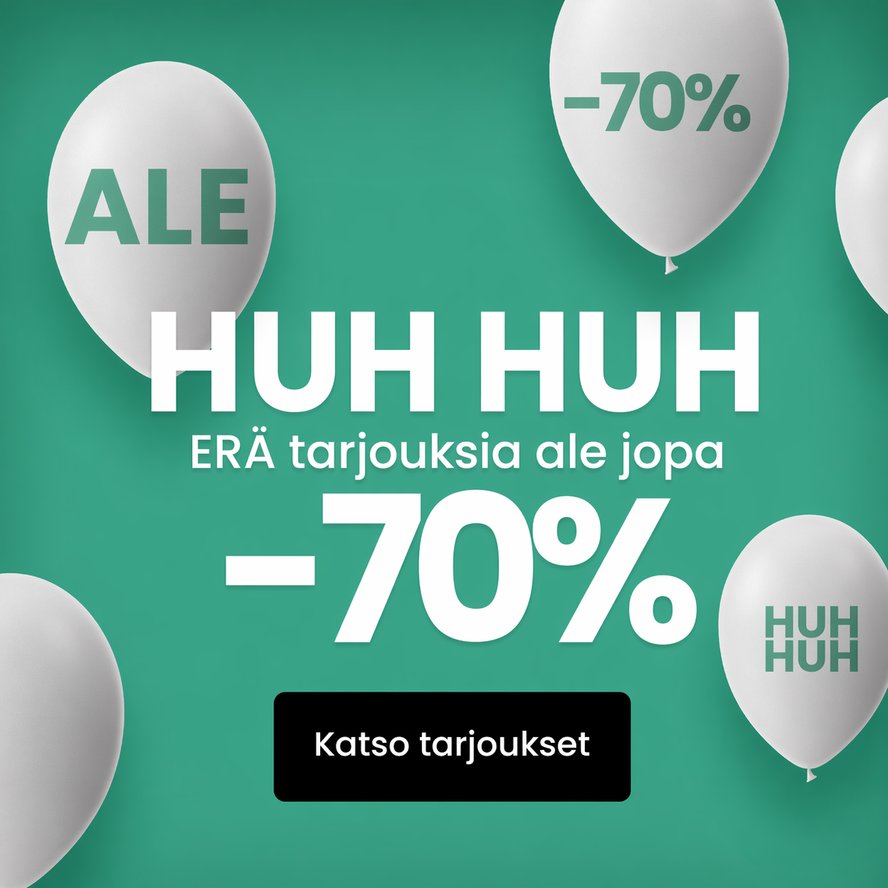 Eräpoisto ale jopa -70% | vaihtuvat tarjoukset & loppuerät