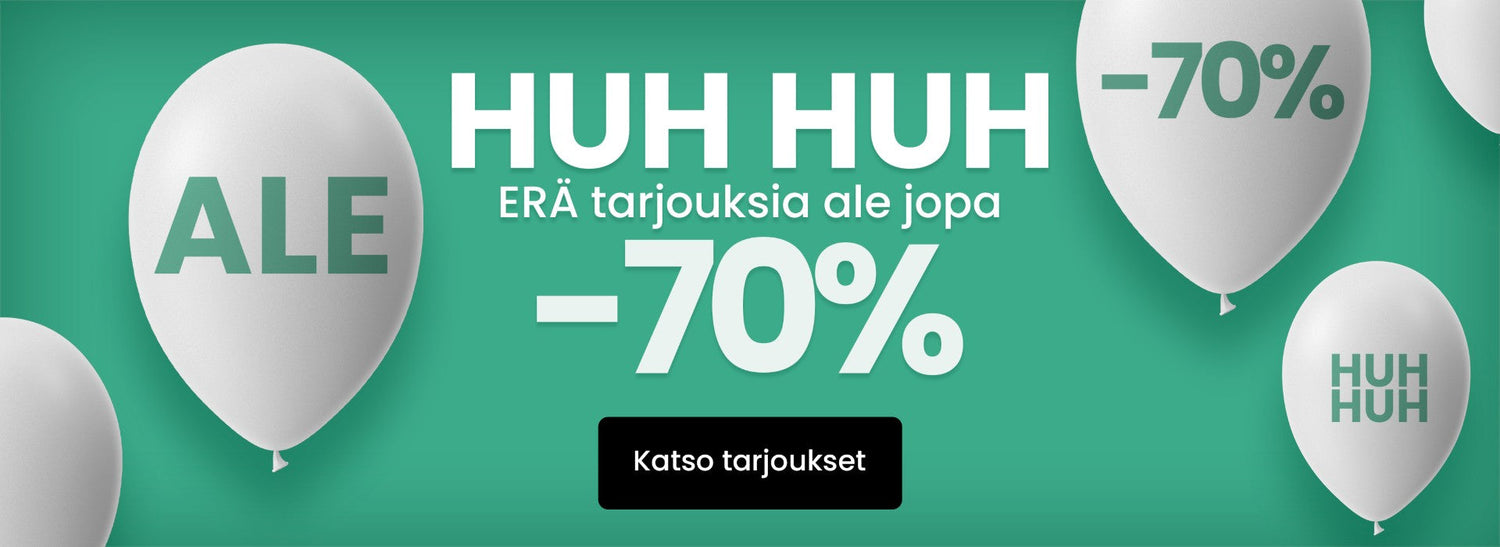 Eräpoisto ale jopa -70% | vaihtuvat tarjoukset & loppuerät