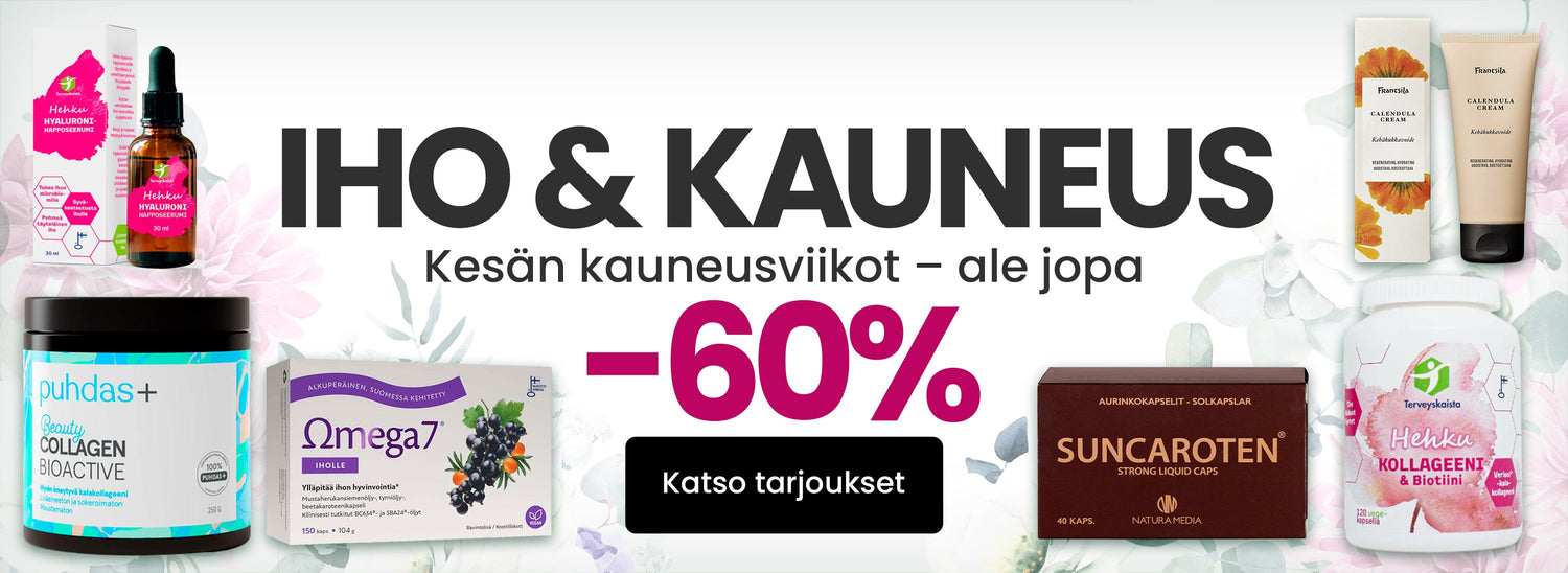 Kesän kauneusviikot - Pysyvästi edulliseen hintaan