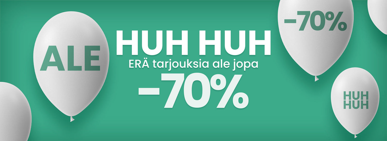 Huh Huh- vaihtuvia ERÄ Tarjouksia jopa -70%