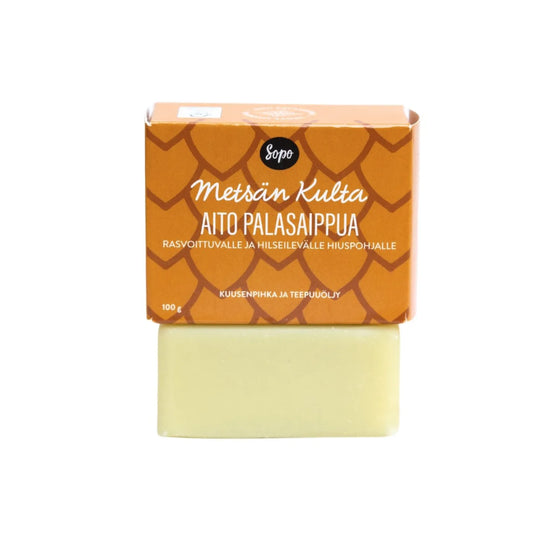 Metsän Kulta Aito Palasaippua 100 g, Sopo Soap