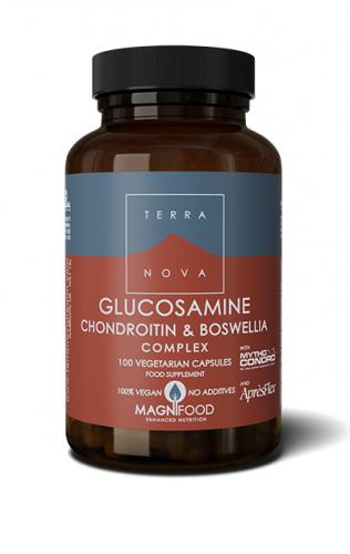 Glucosamine Chondroitin & Boswellia Complex 50kaps, Terranova