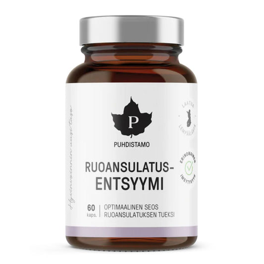 Ruoansulatusentsyymi 60kaps., Puhdistamo