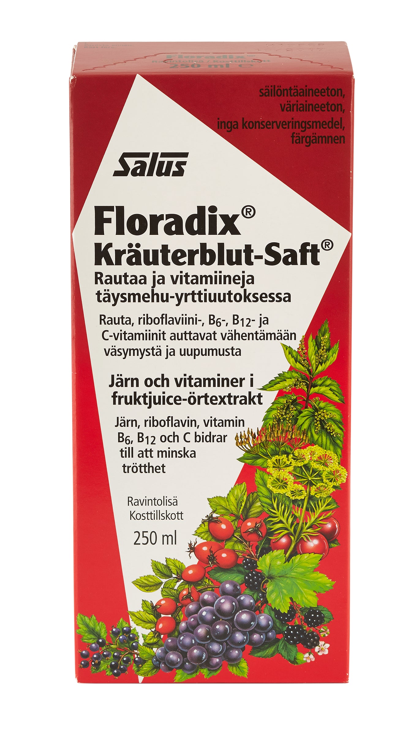 Salus Floradix rautavalmiste 250ml