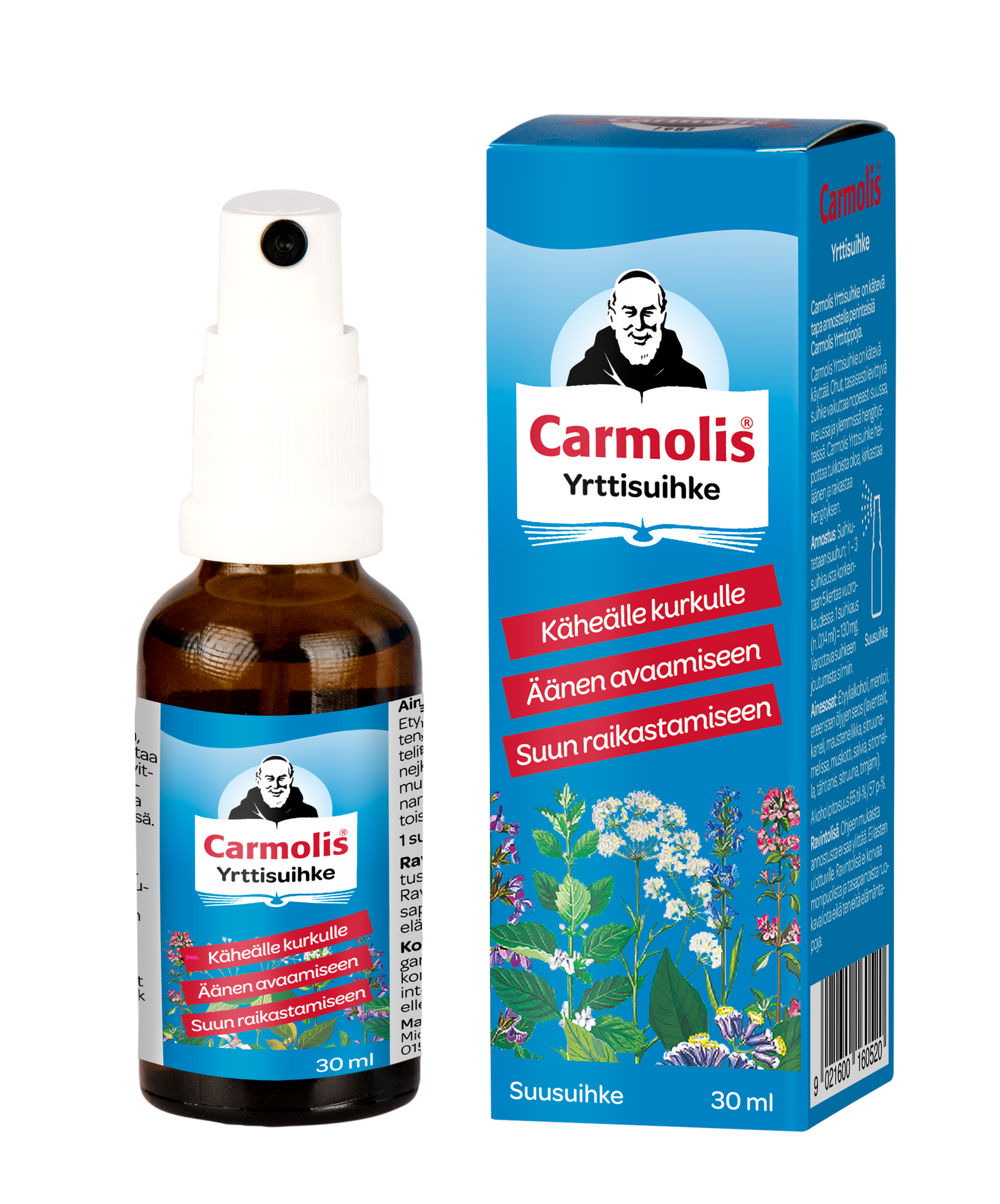Carmolis yrttisuihke 30 ml