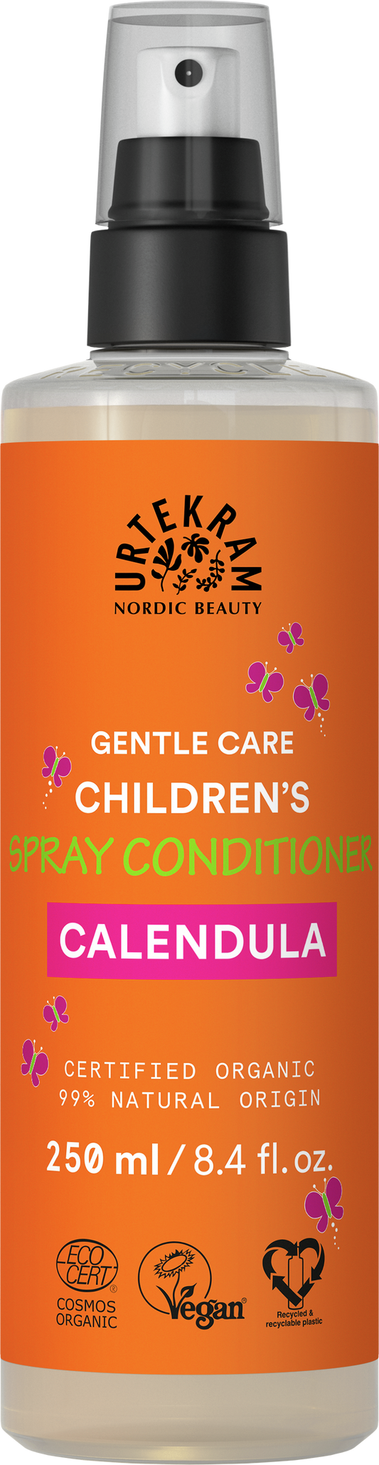 Lasten hiustenhoitoainesuihke luomu 250 ml, Urtekram