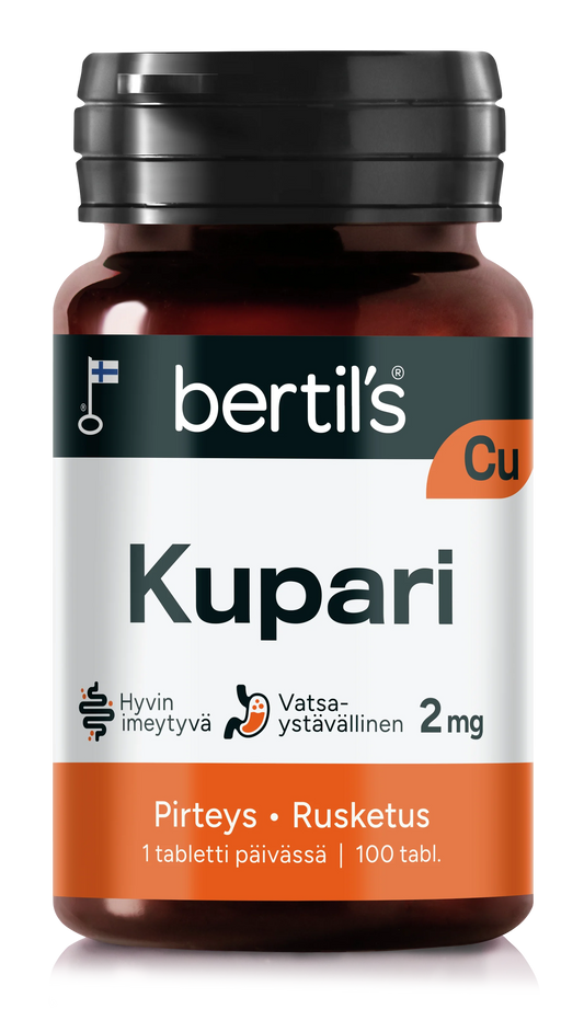 Kupari Kelasin 2mg 100 tabl, Bertil's