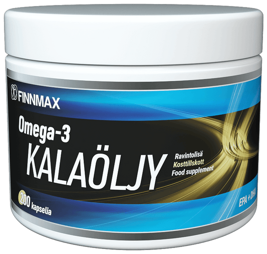Omega 3 Kalaöljy 200 kaps, Finnmax