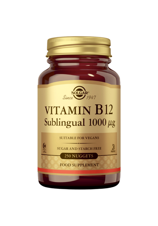 B12-vitamiini 1000µg 250 tabl, Solgar