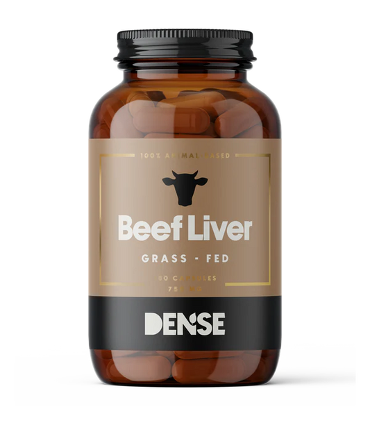 Beef Liver- Naudan Maksakapselit 180 kaps, Dense
