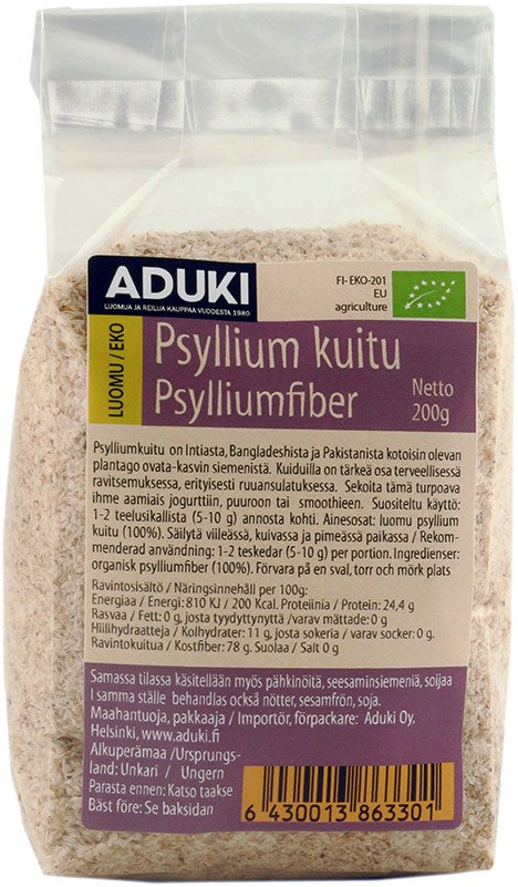 Psyllium 200 g, Aduki
