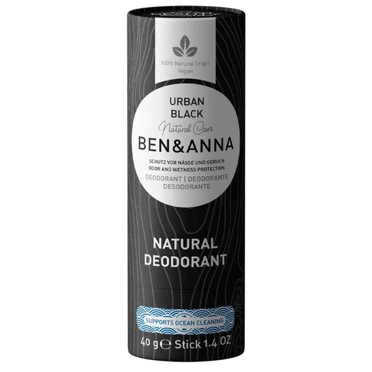 Deodorantti Urban Black 40 g, Ben & Anna