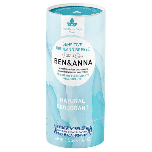 Deodorantti Sensitive Highland Breeze 40g, Ben & Anna