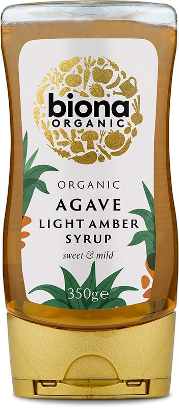 Agavesiirappi, vaalea 350 g, Biona