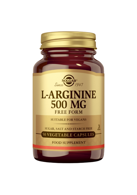 L-Arginiini 500mg 50kaps., Solgar