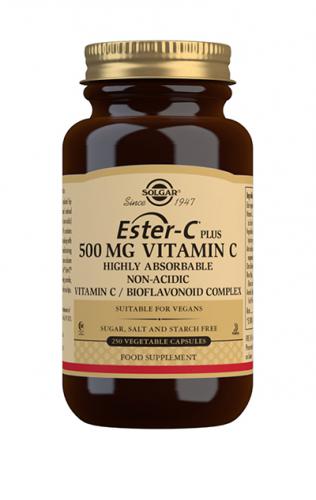 Ester-C Plus 500mg C-vitamiini 250kaps., Solgar