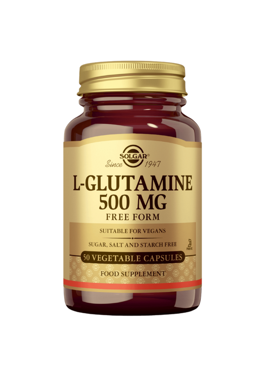 L-Glutamiini 500mg 50kpl, Solgar