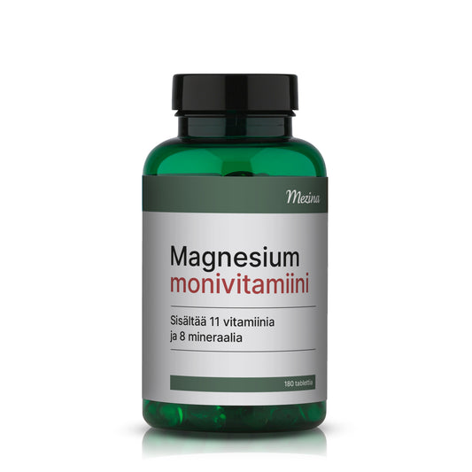 Magnesium + monivitamiini 180 tabl. Mezina
